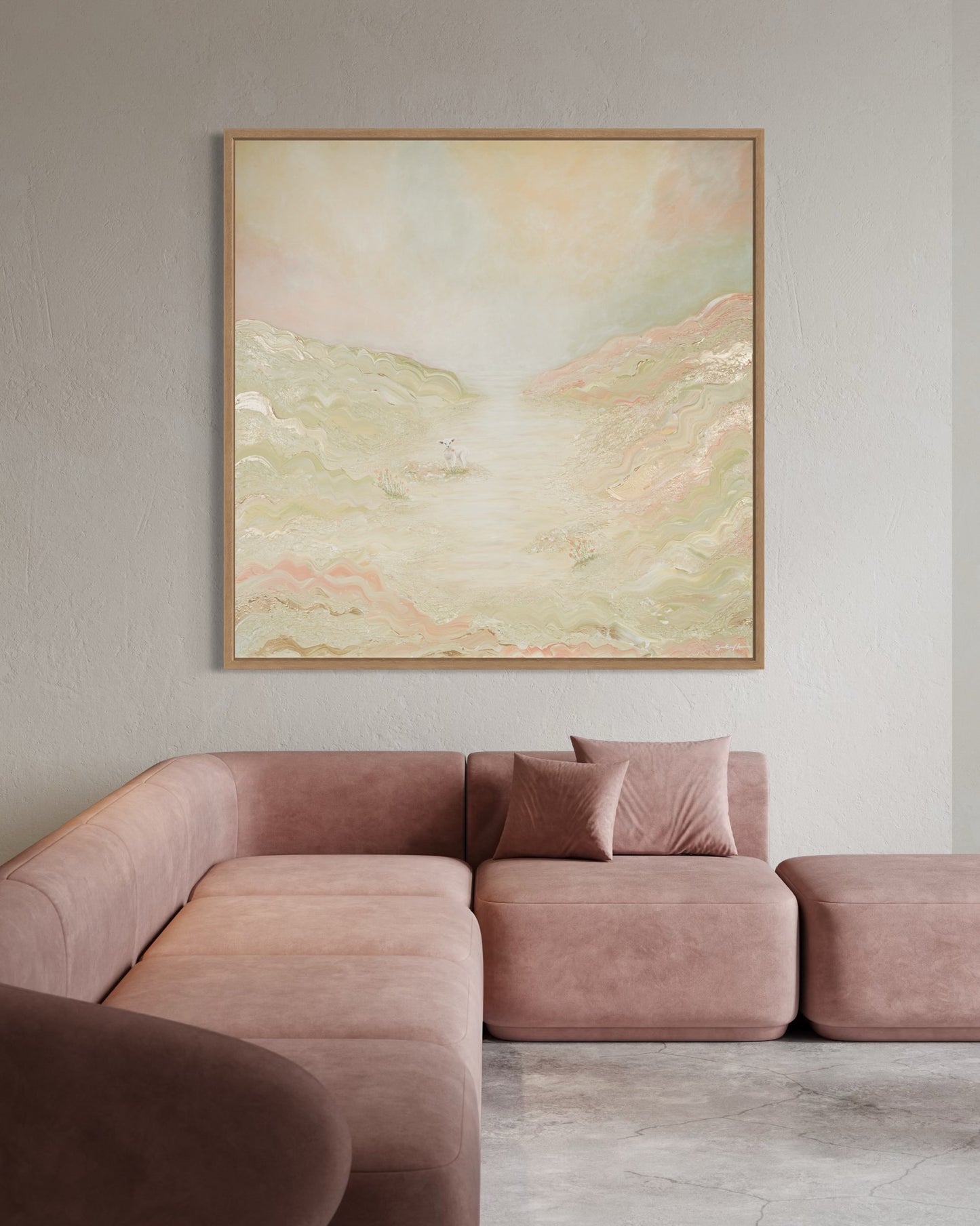 First Flower - Canvas Print