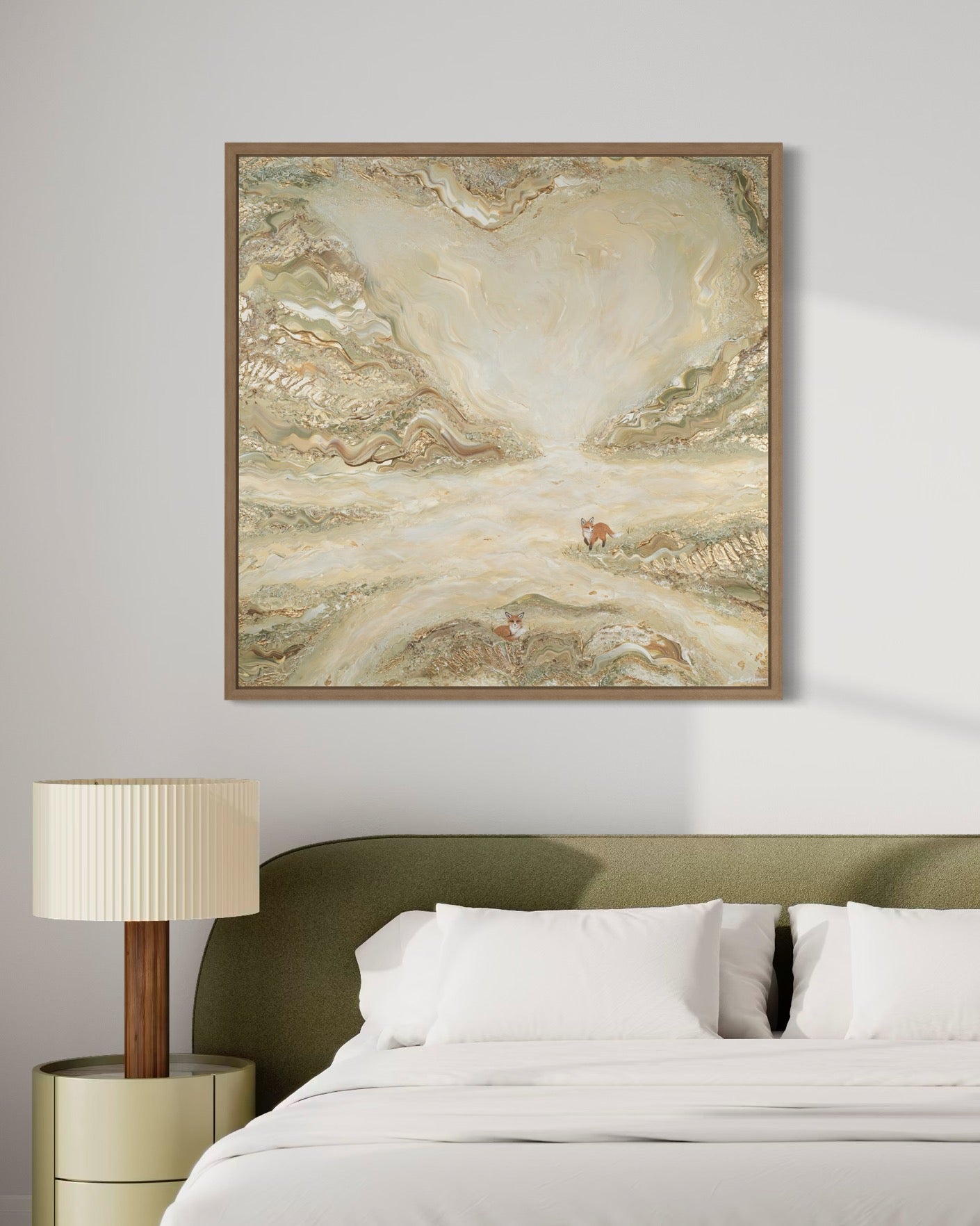 Foggy Morning - Canvas Print